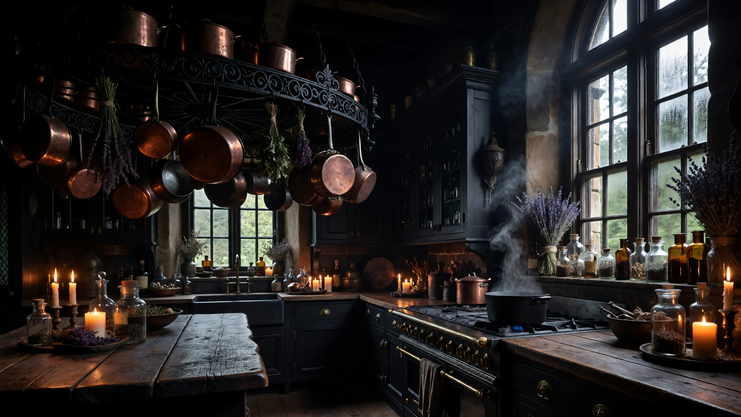 The Cottagegoth Kitchen: How to Design a Dark, Moody Space That Feels Like Folklore The Cottagegoth Kitchen: How to Design a Dark, Moody Space That Feels Like Folklore
