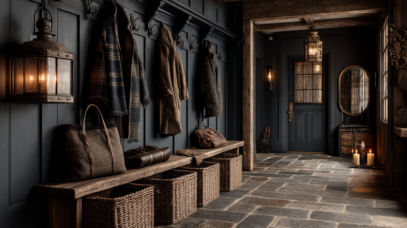Ink & Lantern: How to Design a Dark Farmhouse Mudroom That's Actually Functional Ink & Lantern: How to Design a Dark Farmhouse Mudroom That’s Actually Functional
