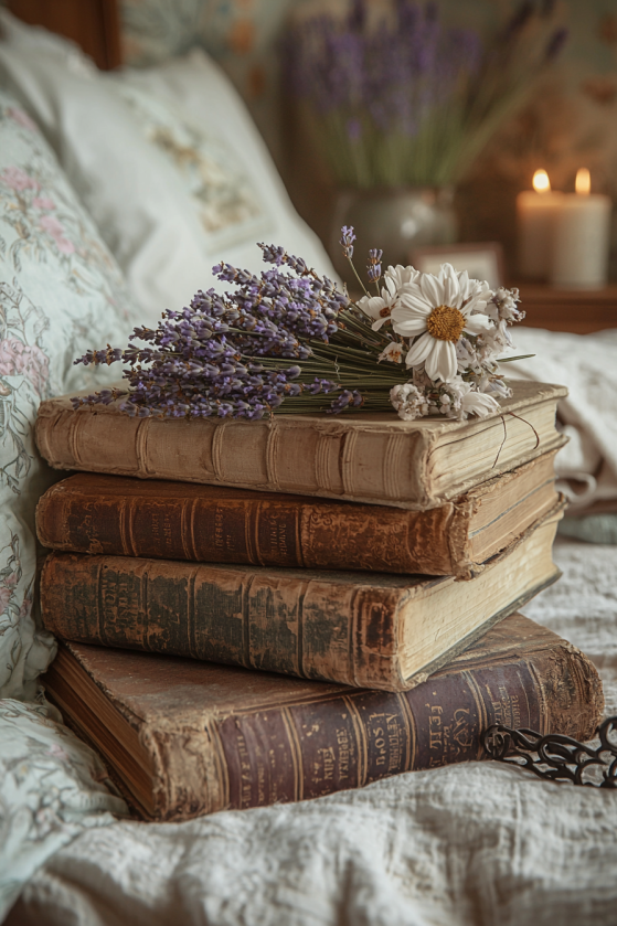 Dark Cottagecore Bedroom — Undyed Linen, Iron Candlesticks & the Art of Coming Home a image 18 10