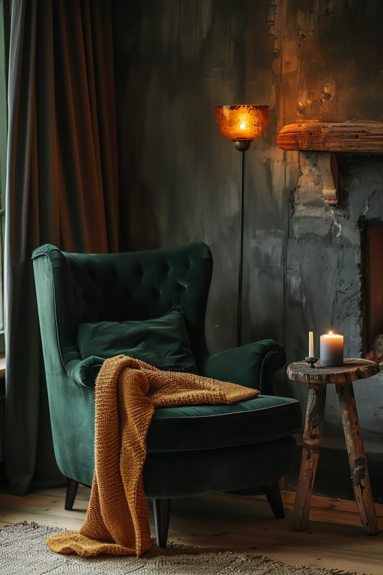 darkhomestead amber glass floor lamp dark farmhouse.jpg